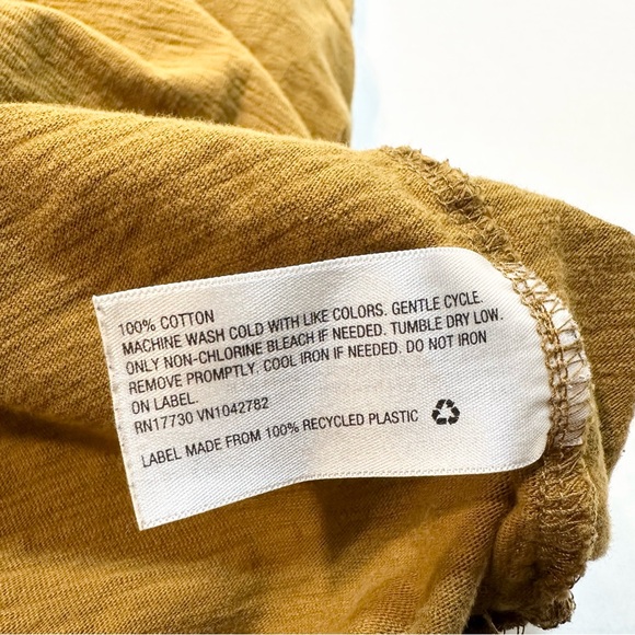 Universal Thread Brown Sleeveless Midi Dress V-Neck Side Slits Size XL - Picture 9 of 11